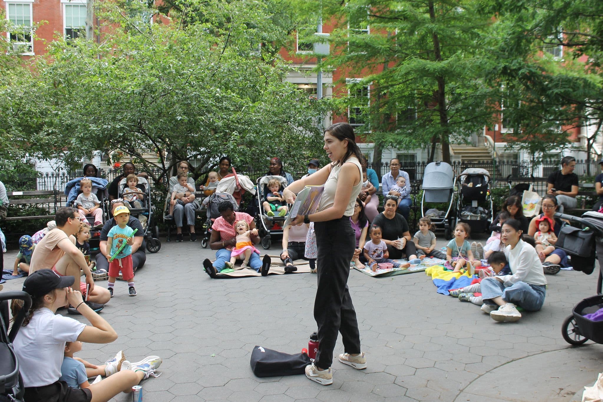 NYPL Storytime Under the Trees